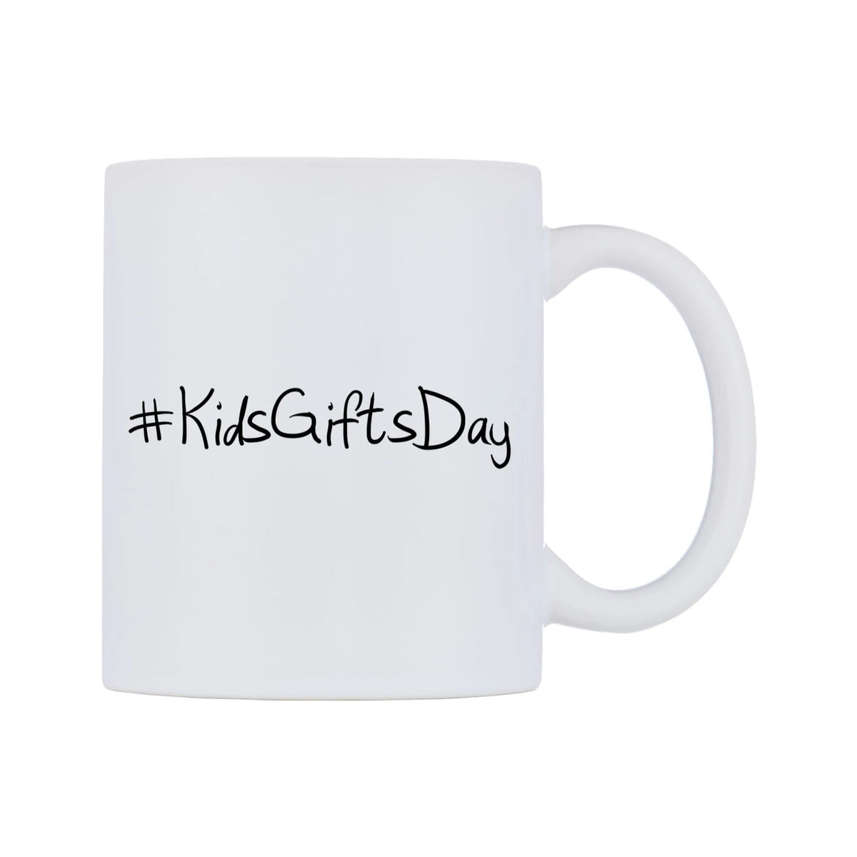 KidsGiftsDay Mug — mug, left side, on a white background