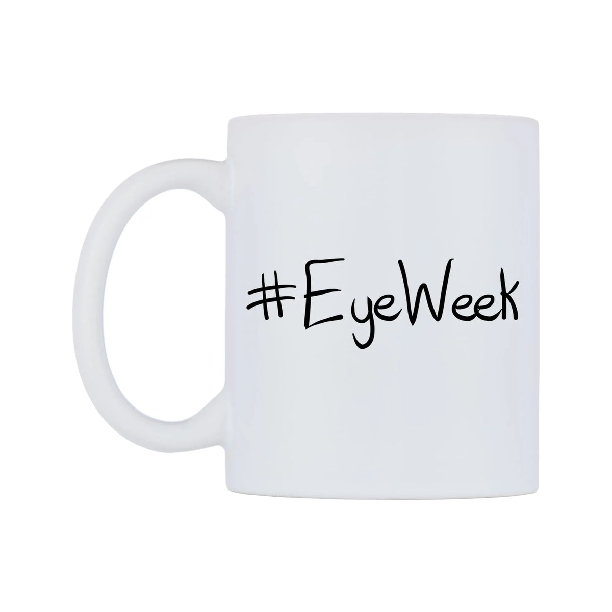 EyeWeek Mug — mug, right side, on a white background