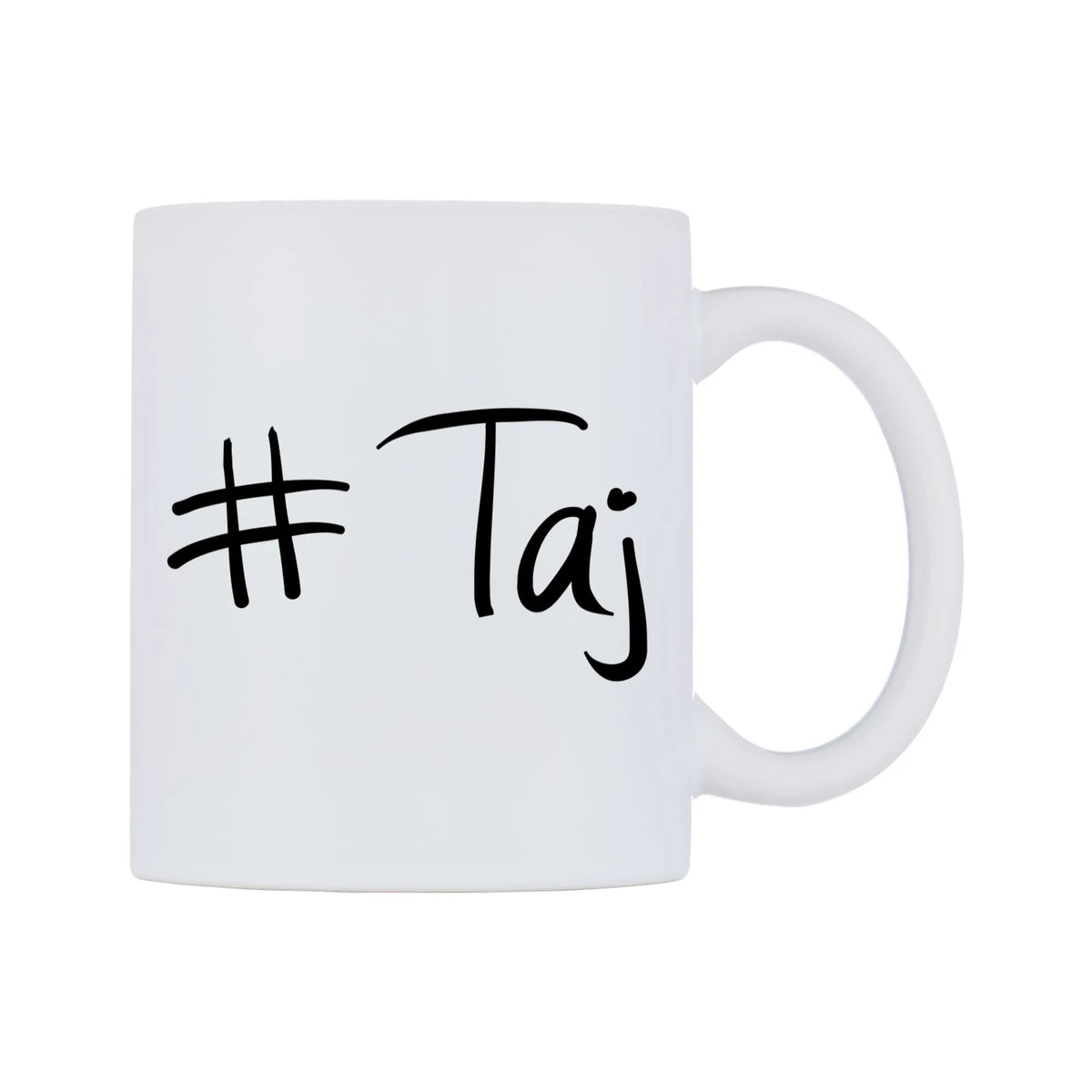 Taj Mug — mug, left side, on a white background