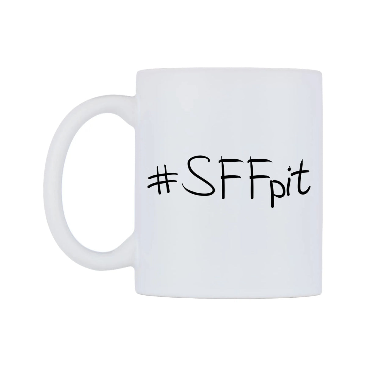 SFFpit Mug — mug, right side, on a white background