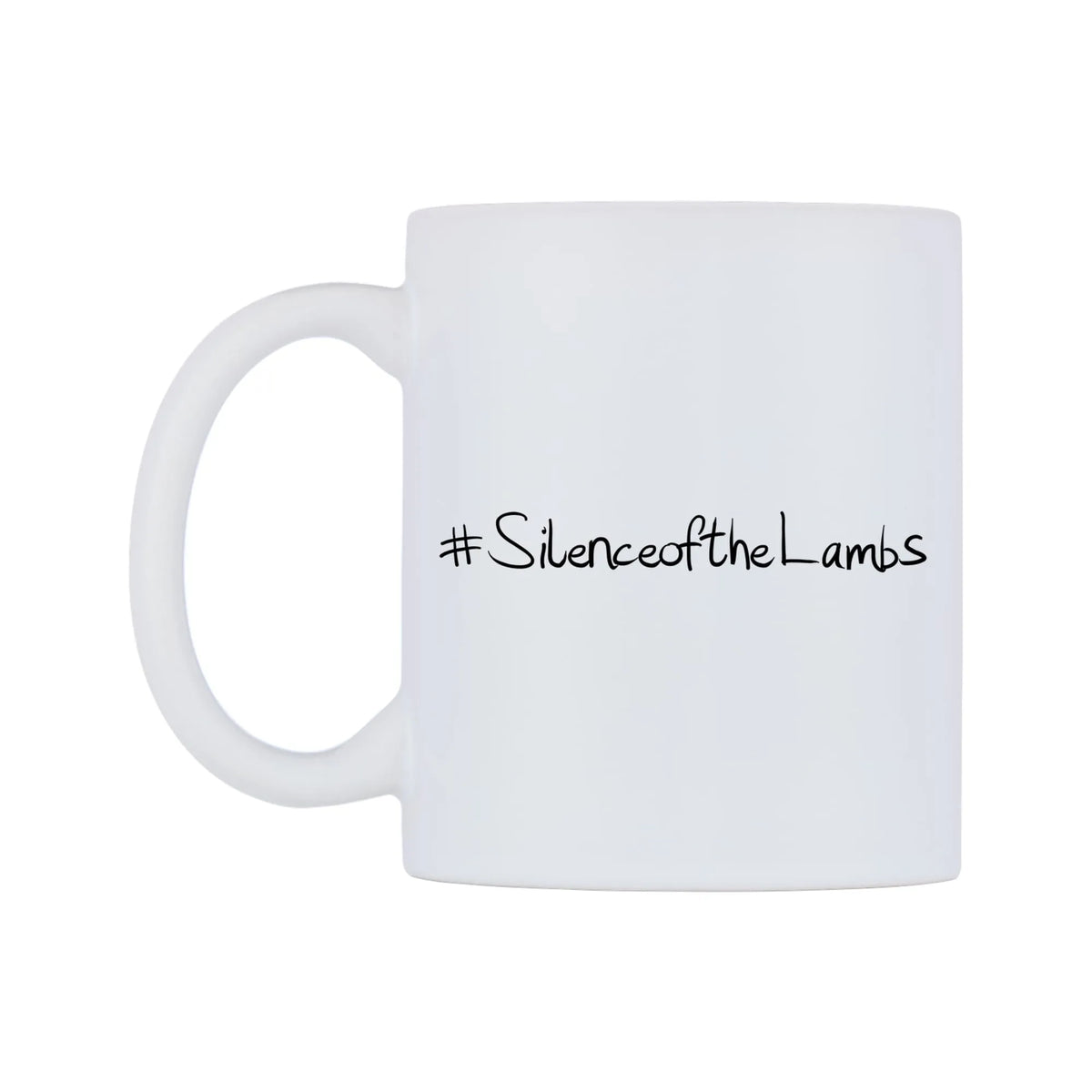 SilenceoftheLambs Mug — mug, right side, on a white background