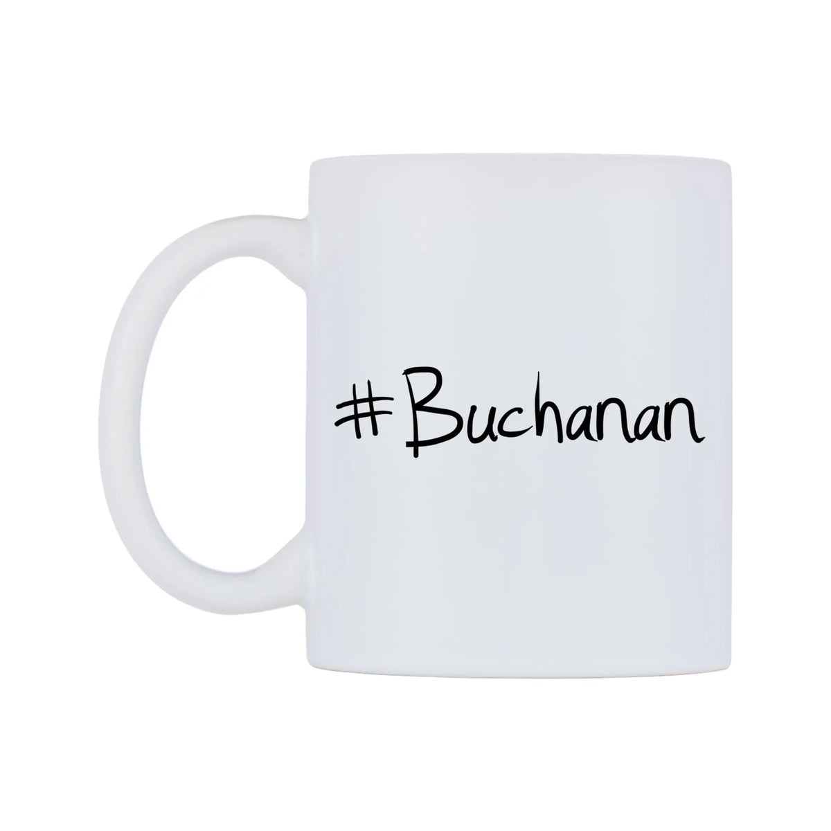 Buchanan Mug — mug, right side, on a white background