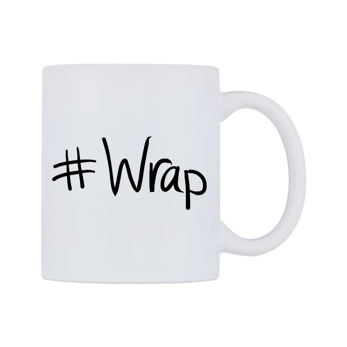 Wrap Mug — mug, left side, on a white background