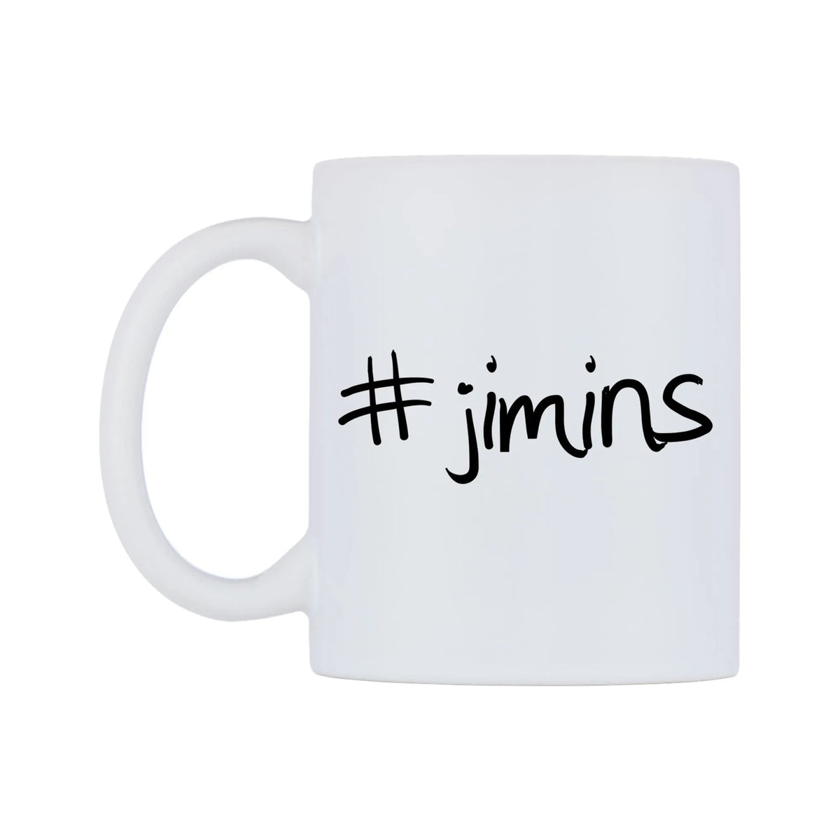 jimins Mug — mug, right side, on a white background