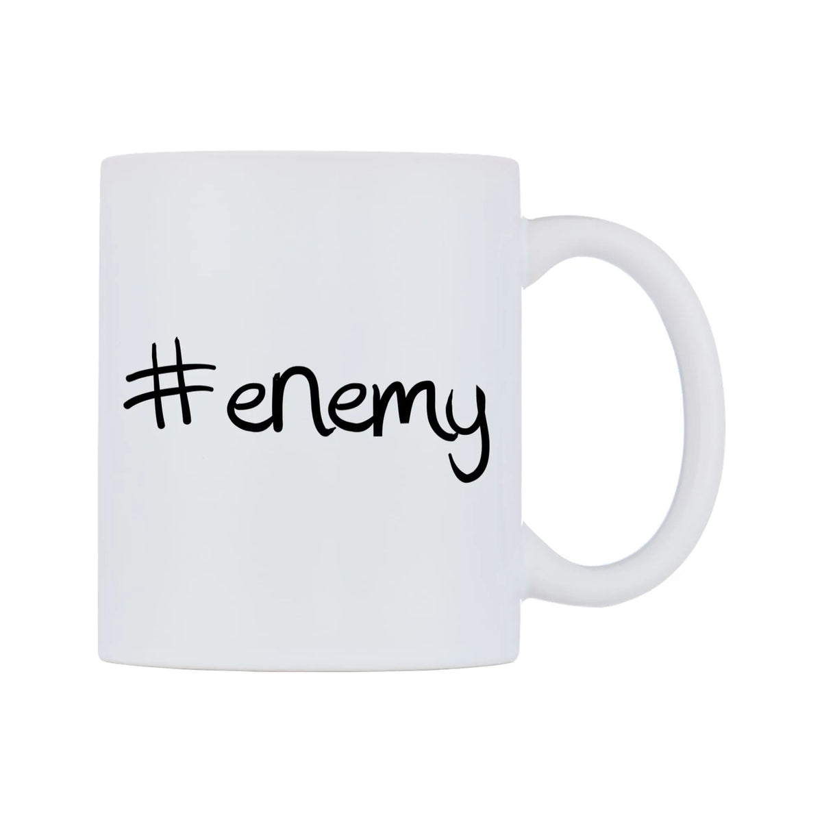enemy Mug — mug, left side, on a white background