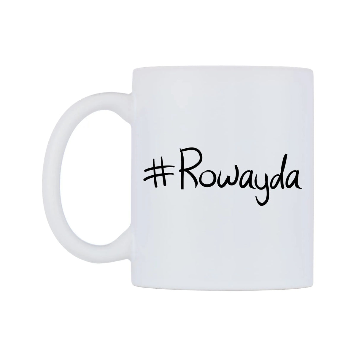 Rowayda Mug — mug, right side, on a white background