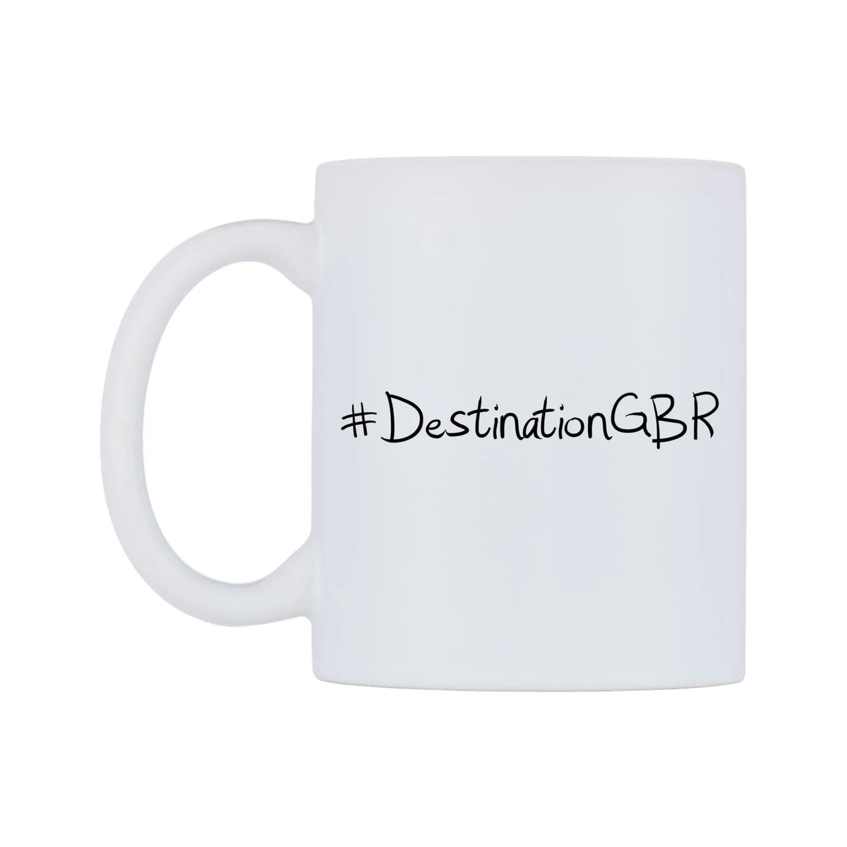 DestinationGBR Mug — mug, right side, on a white background