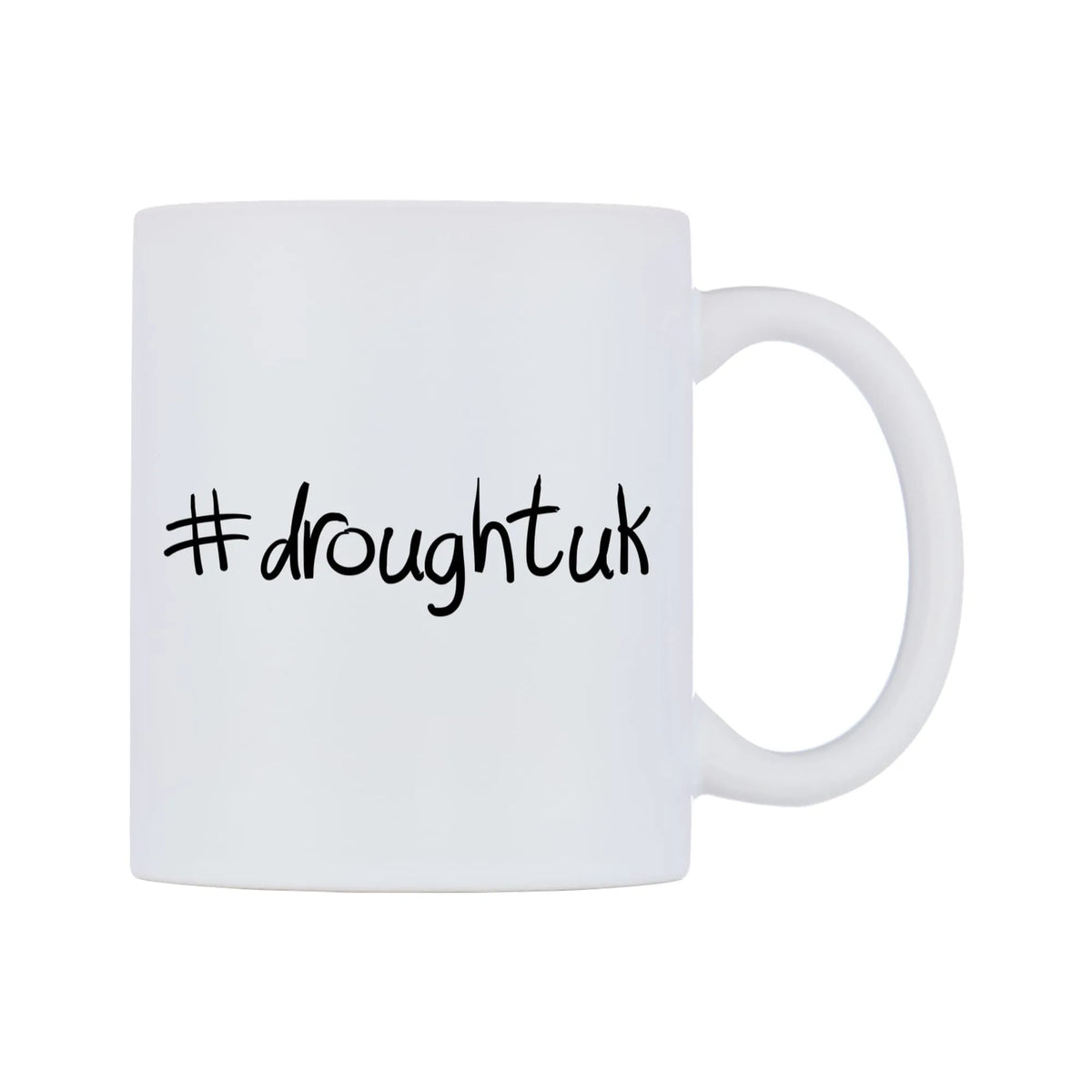 droughtuk Mug — mug, left side, on a white background