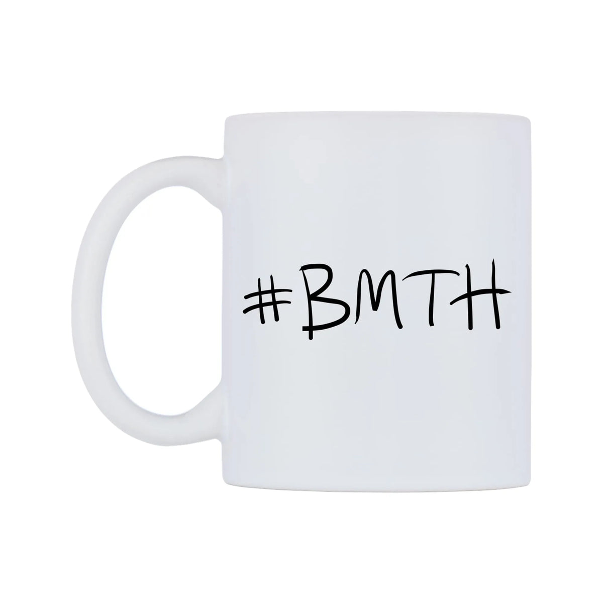 BMTH Mug — mug, right side, on a white background