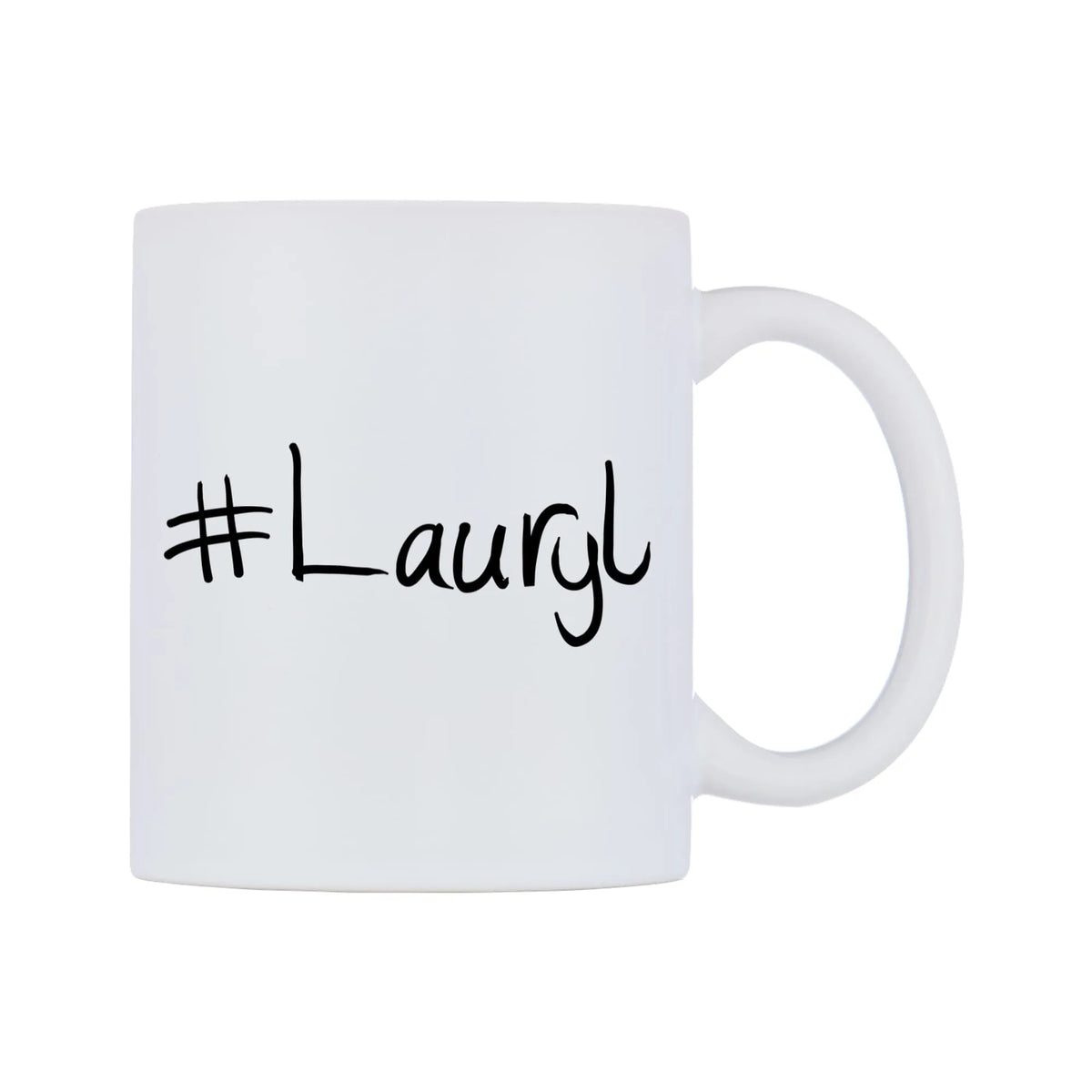 Lauryl Mug — mug, left side, on a white background
