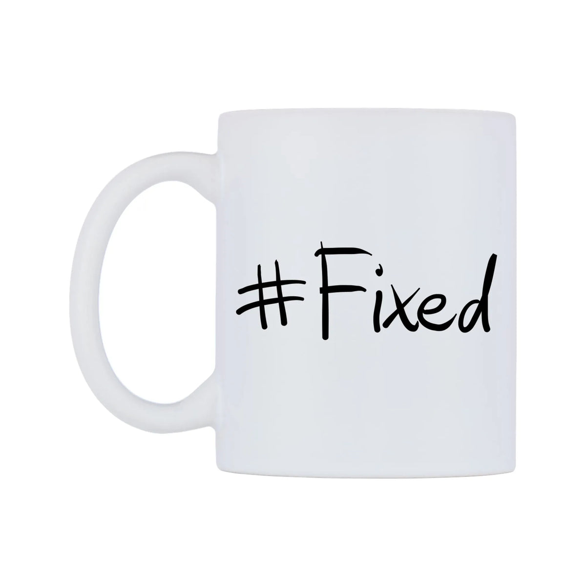 Fixed Mug — mug, right side, on a white background
