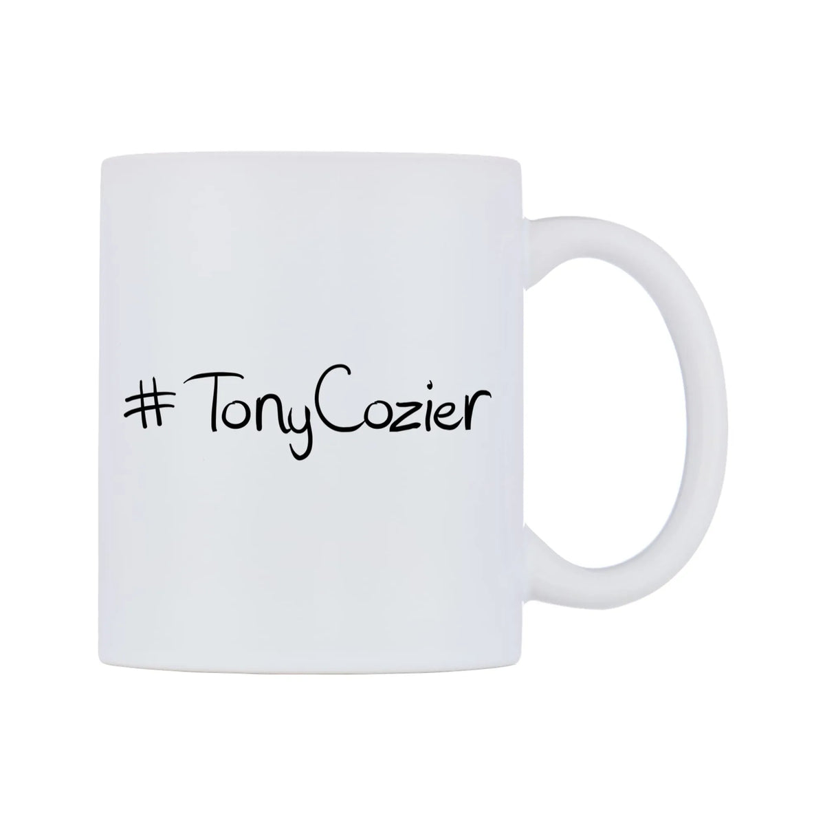 TonyCozier Mug — mug, left side, on a white background
