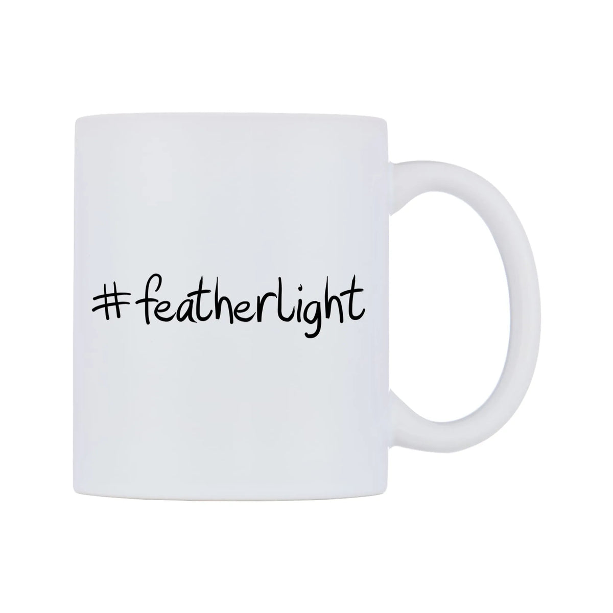 featherlight Mug — mug, left side, on a white background