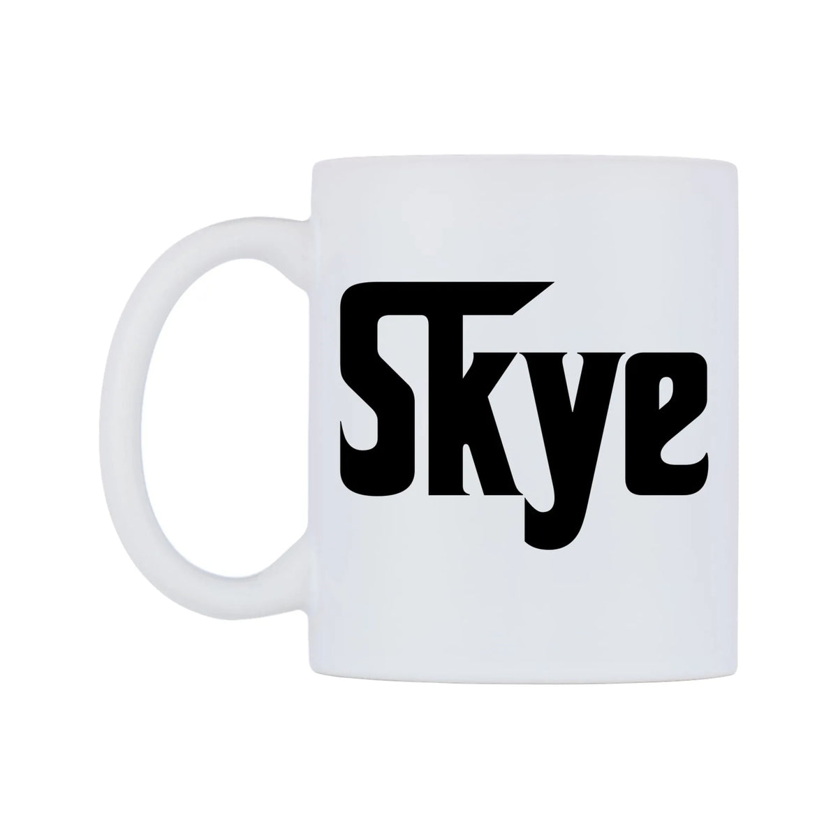 Skye - Godfather Themed Mug — white 11oz gloss mug, right side, on a white background