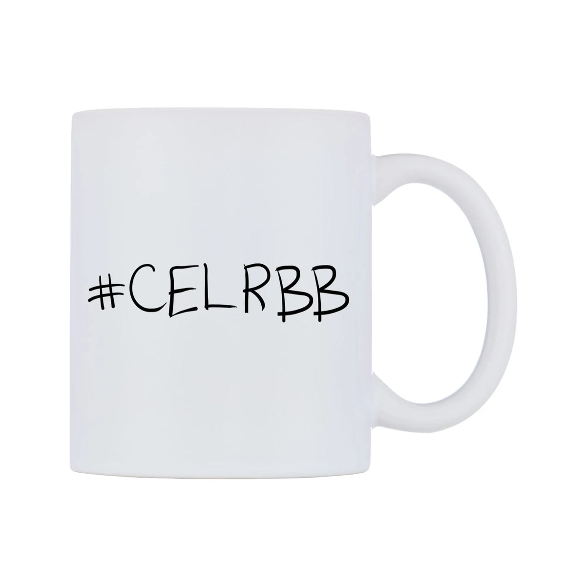 CELRBB Mug — mug, left side, on a white background