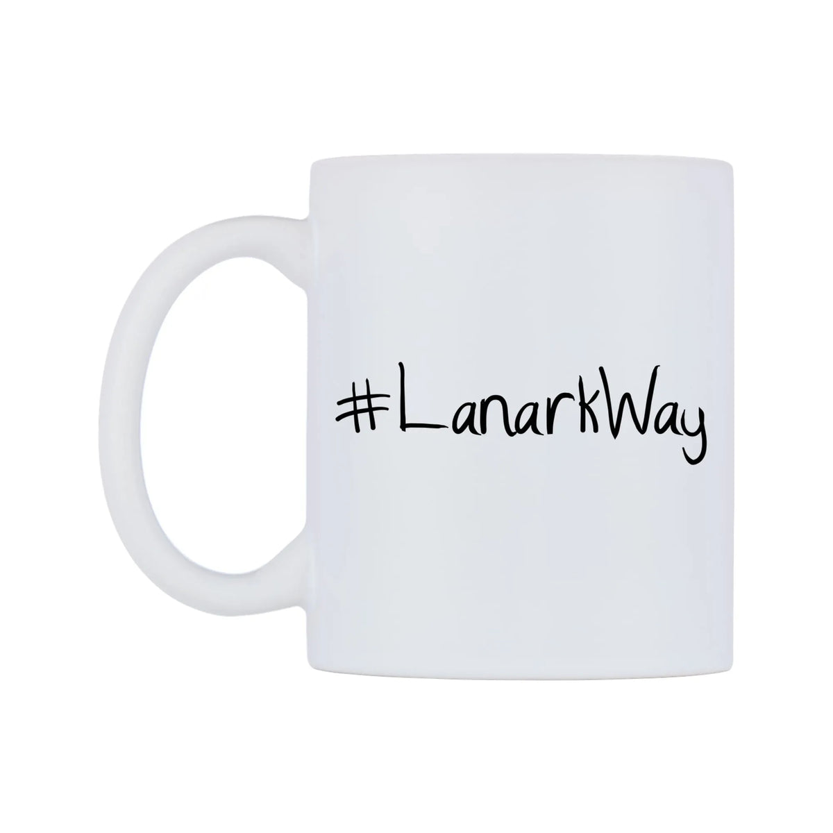 LanarkWay Mug — mug, right side, on a white background