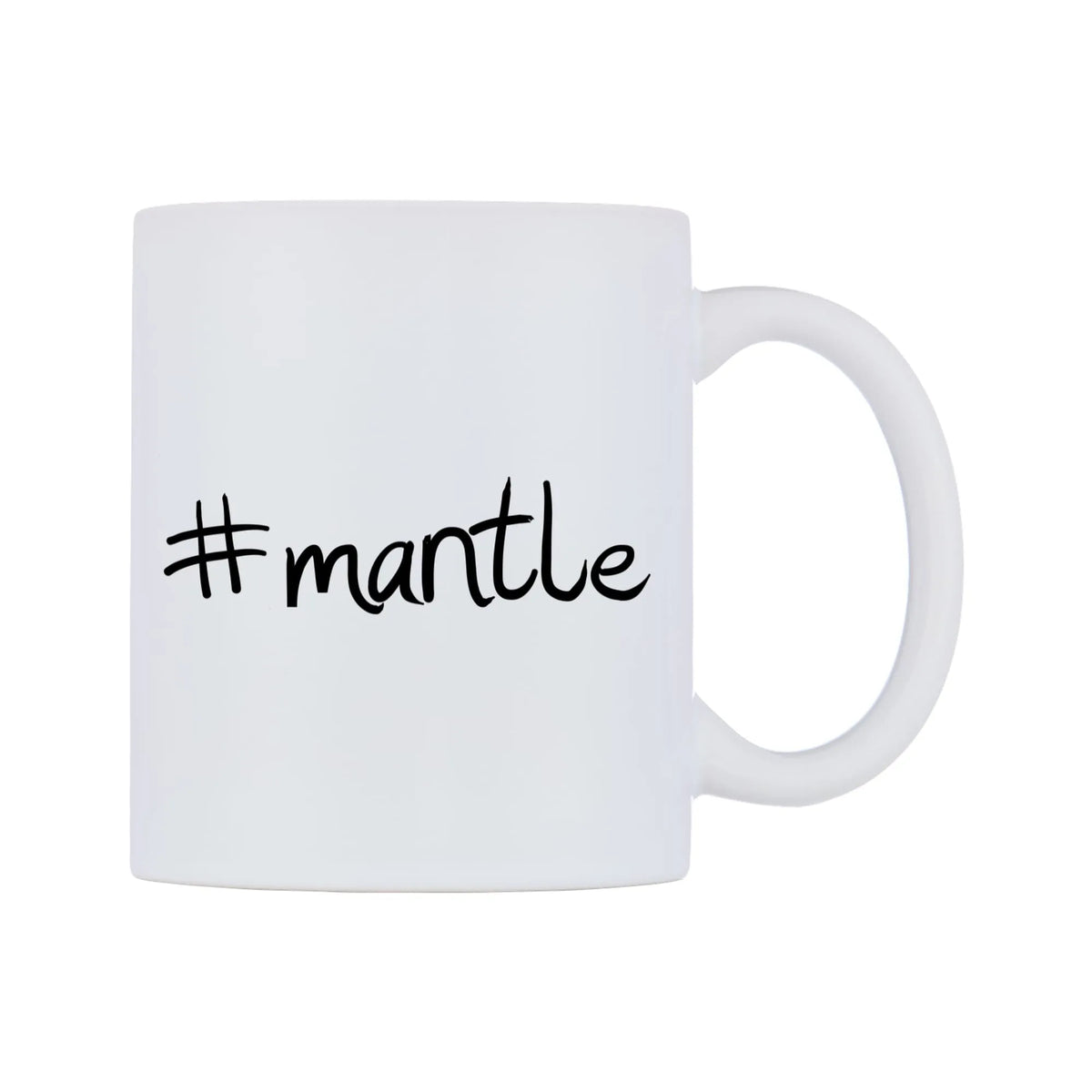 mantle Mug — mug, left side, on a white background