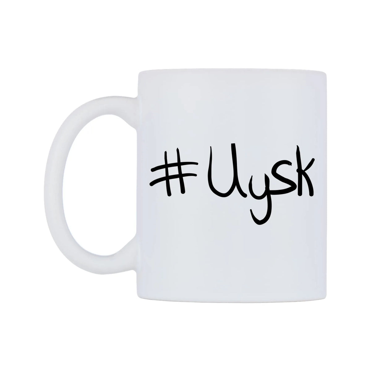 Uysk Mug — mug, right side, on a white background