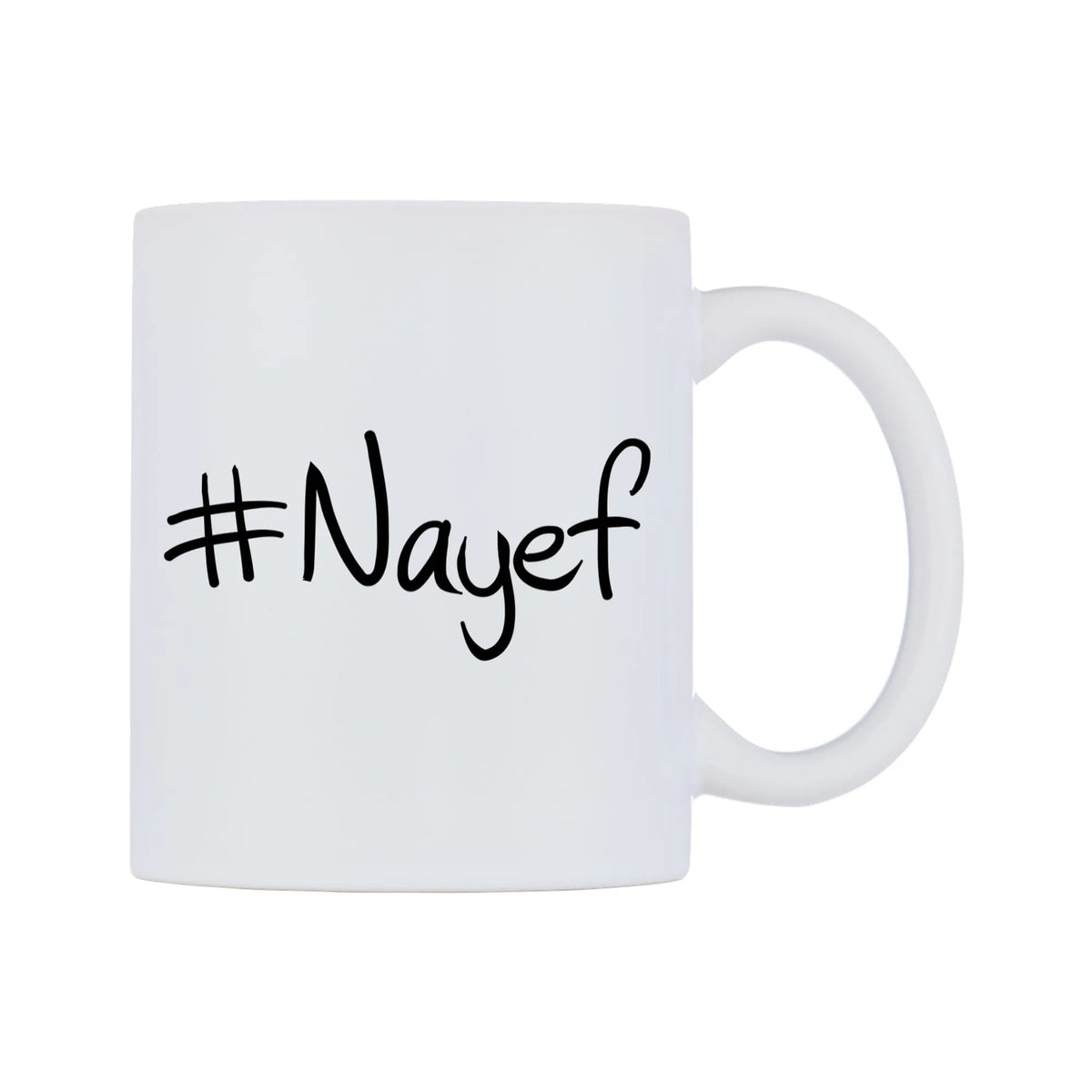 Nayef Mug — mug, left side, on a white background