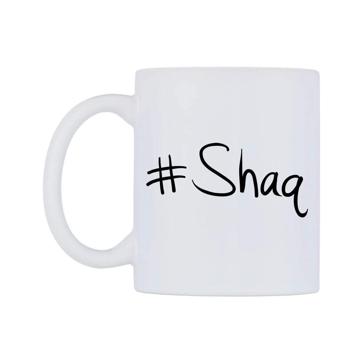 Shaq Mug — mug, right side, on a white background