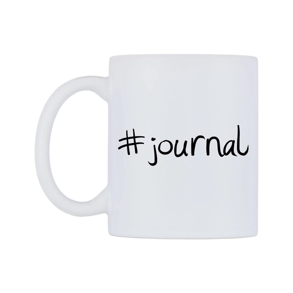 journal Mug — mug, right side, on a white background