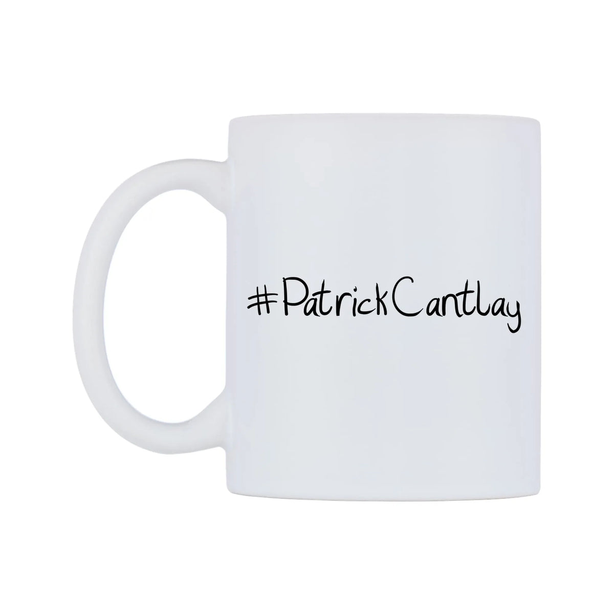 PatrickCantlay Mug — mug, right side, on a white background