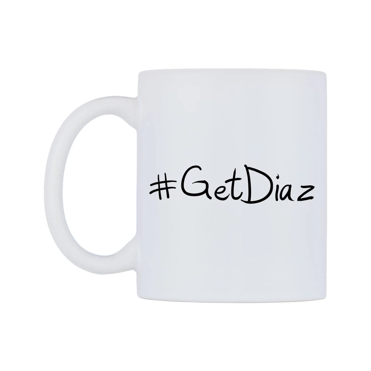 GetDiaz Mug — mug, right side, on a white background