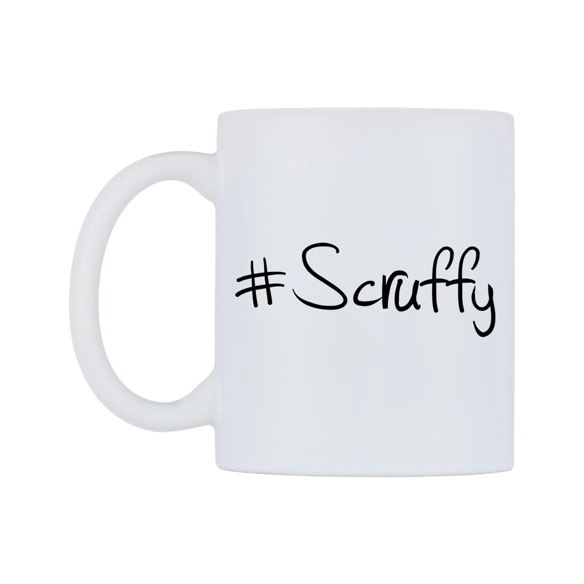 Scruffy Mug — mug, right side, on a white background