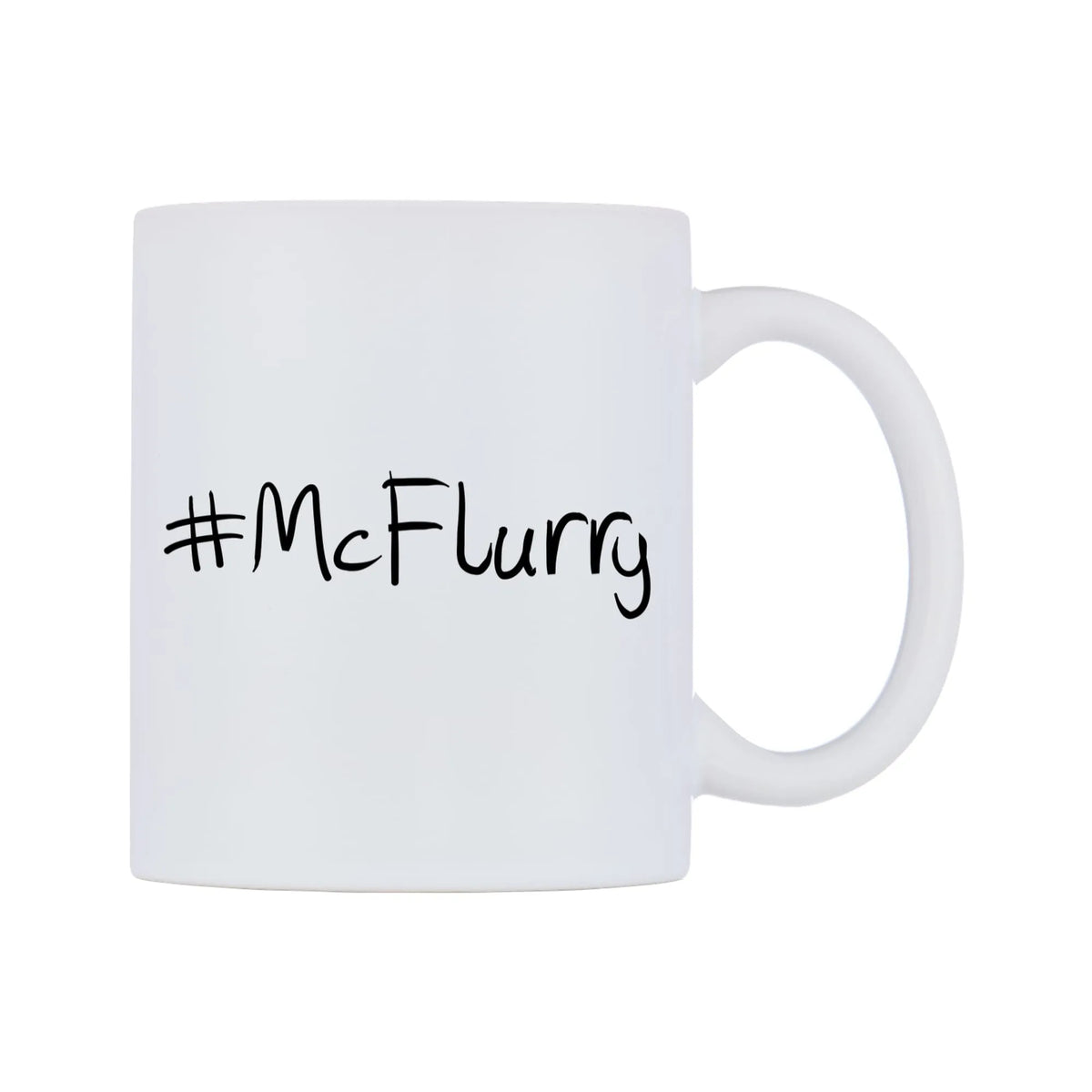 McFlurry Mug — mug, left side, on a white background