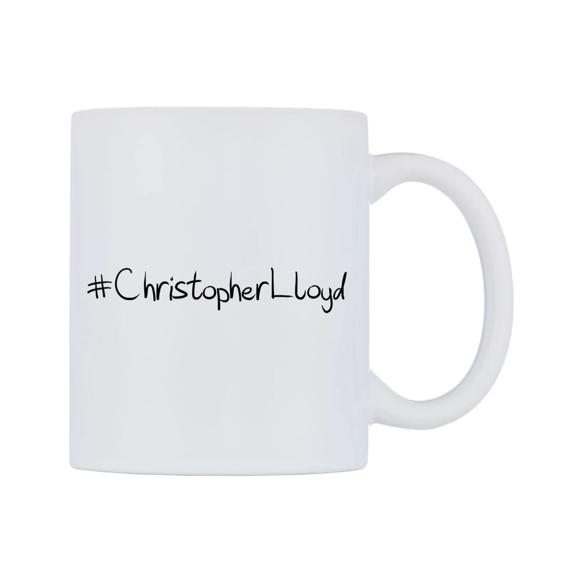 ChristopherLloyd Mug — mug, left side, on a white background