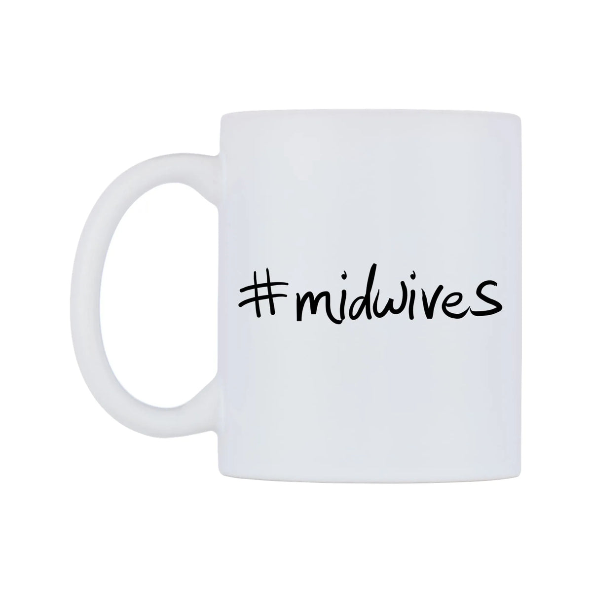 midwives Mug — mug, right side, on a white background