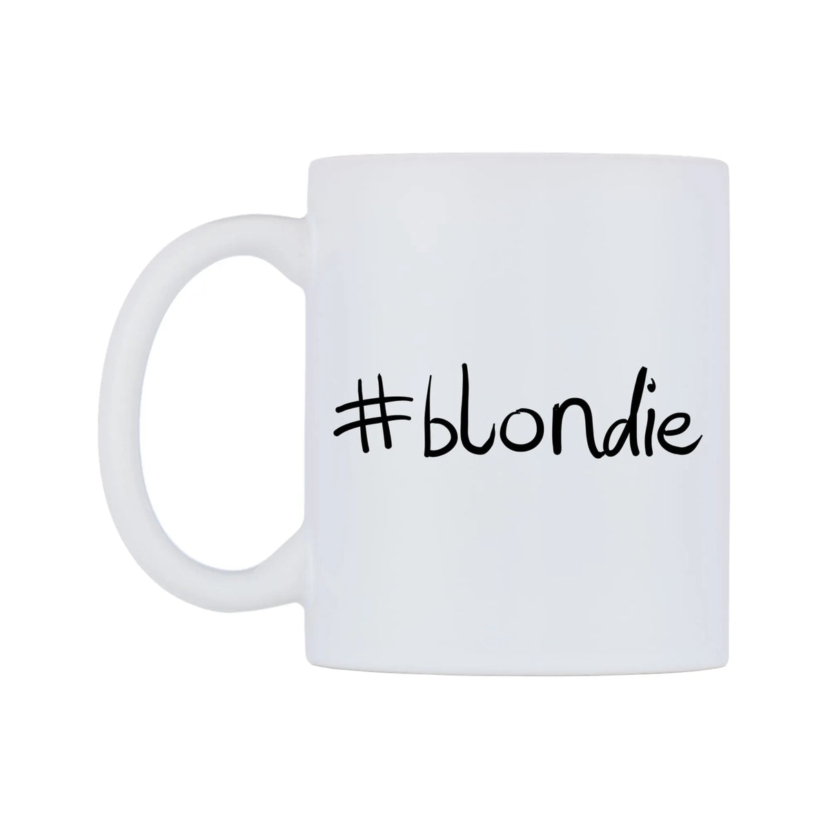 blondie Mug — mug, right side, on a white background