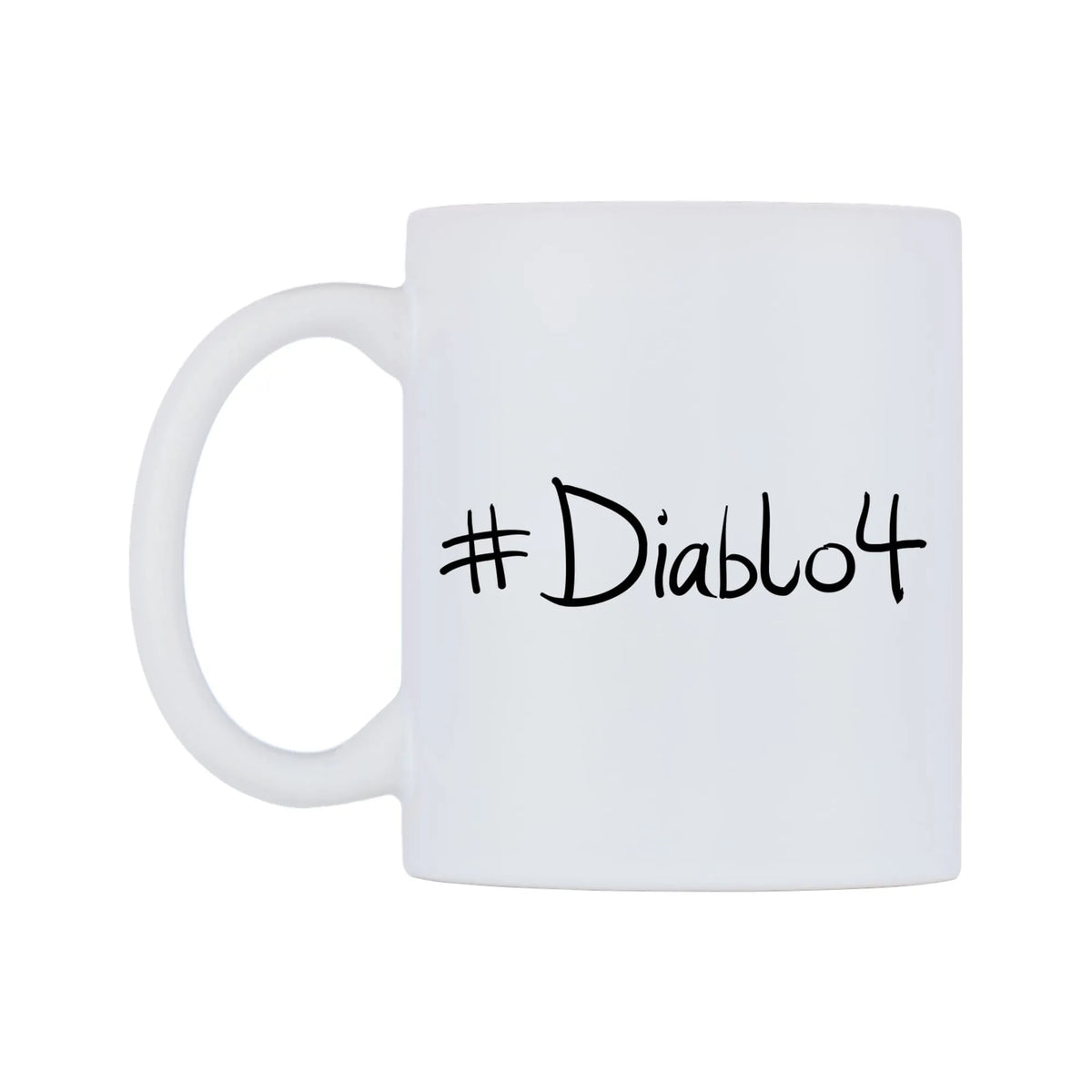 Diablo4 Mug — mug, right side, on a white background