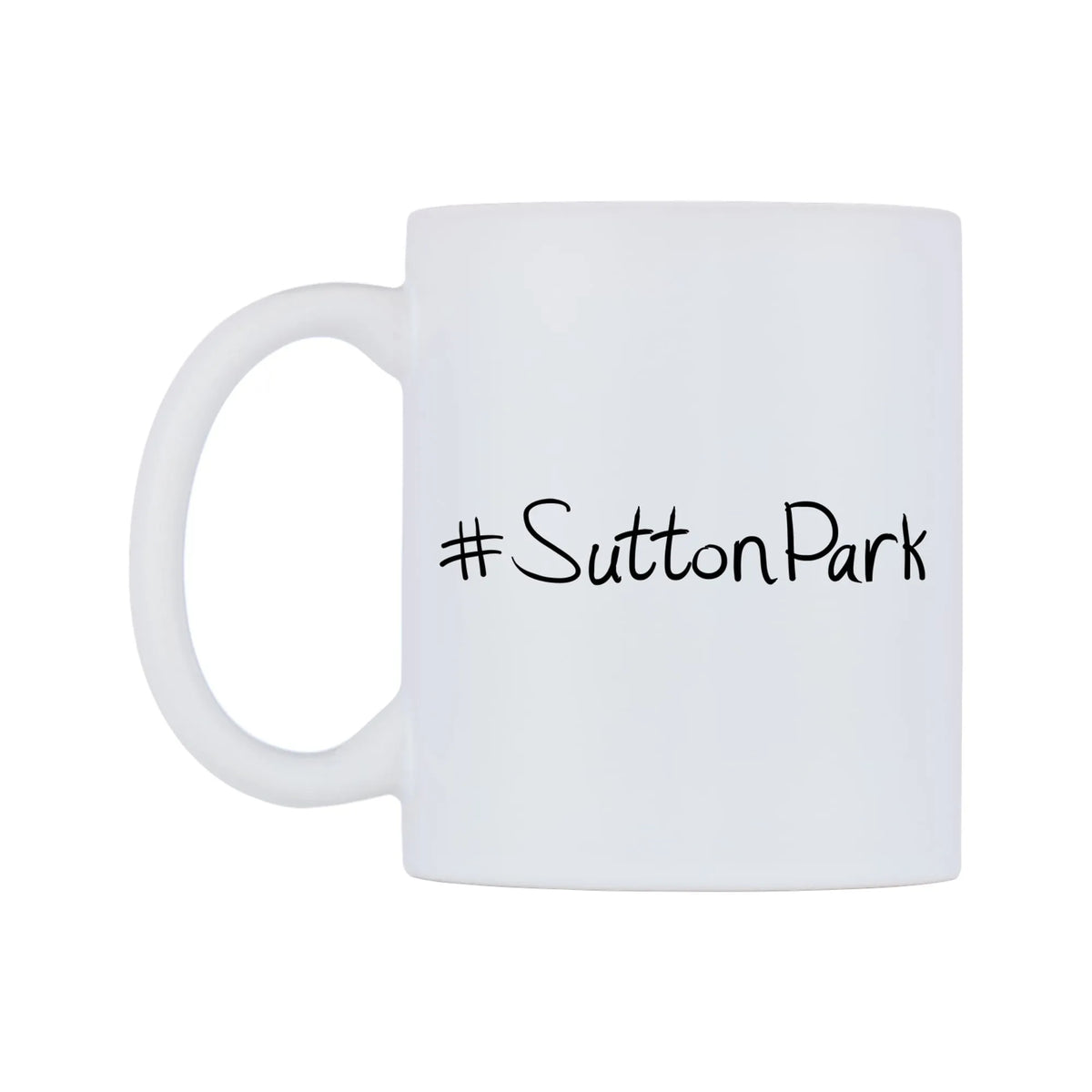 SuttonPark Mug — mug, right side, on a white background