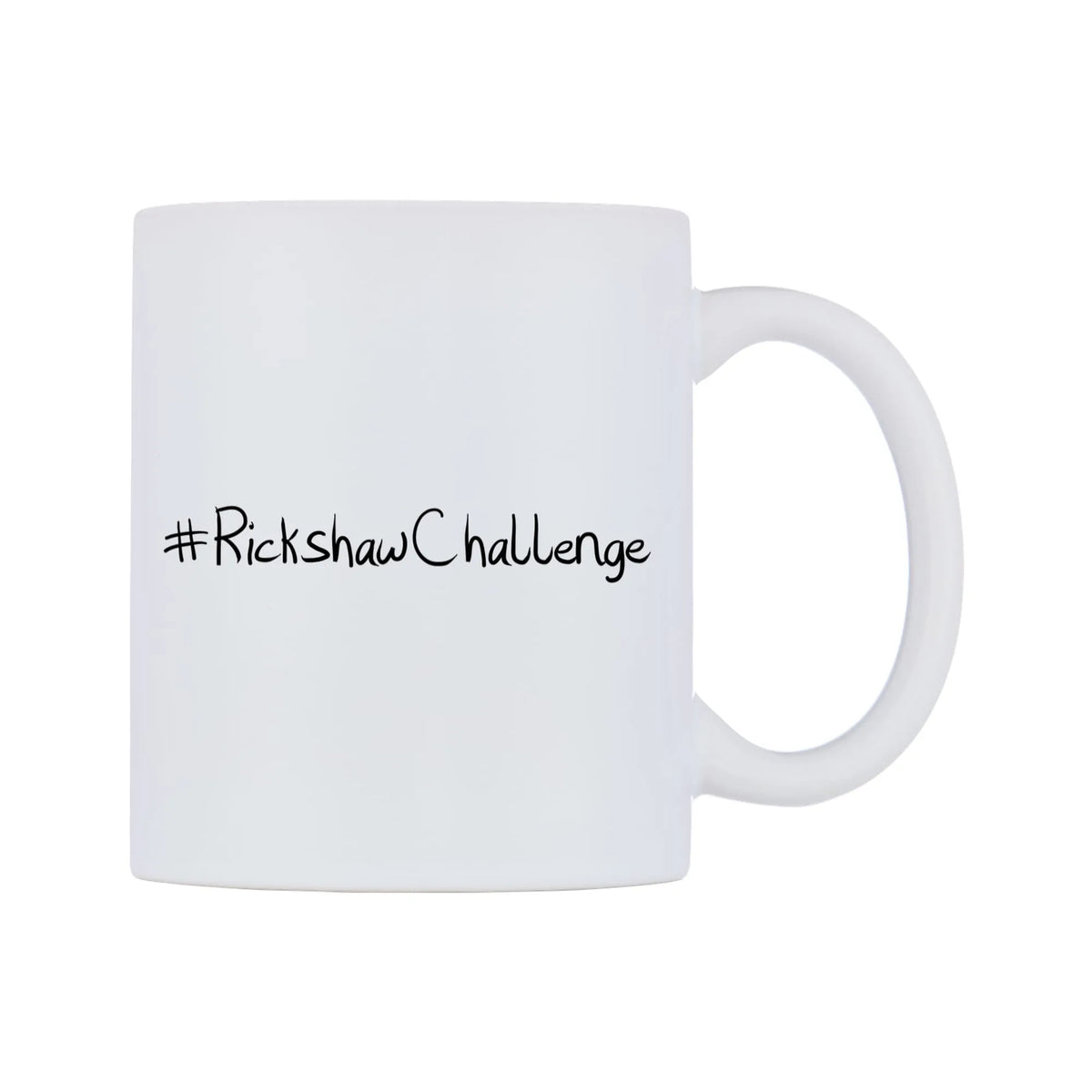 RickshawChallenge Mug — mug, left side, on a white background