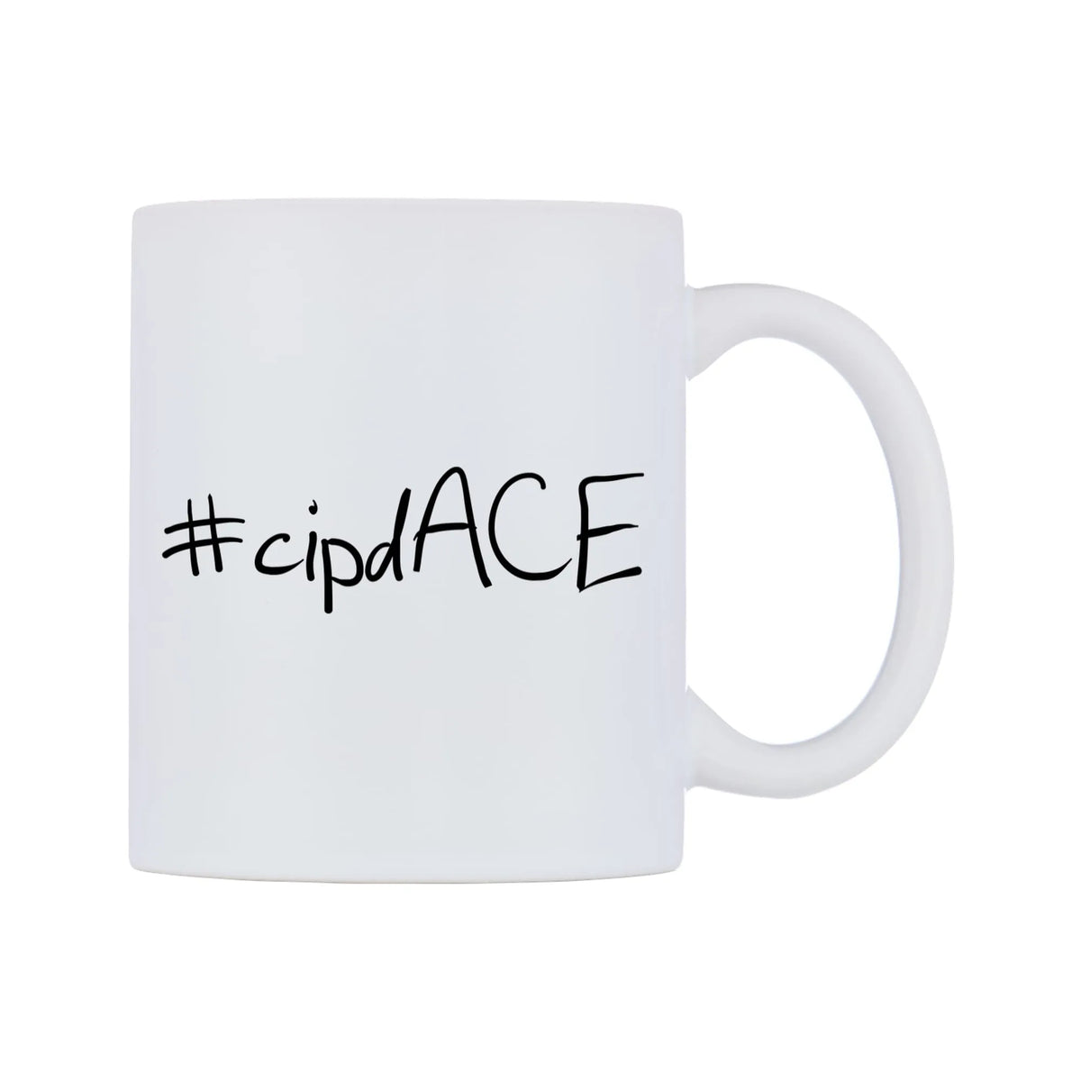 cipdACE Mug — mug, left side, on a white background