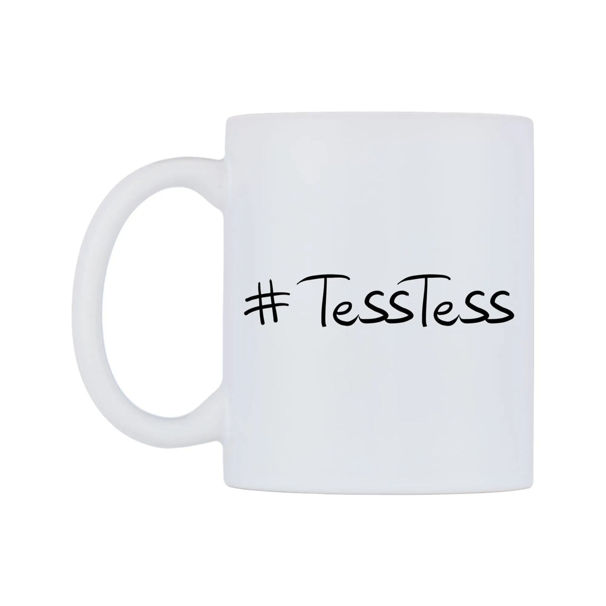 TessTess Mug — mug, right side, on a white background