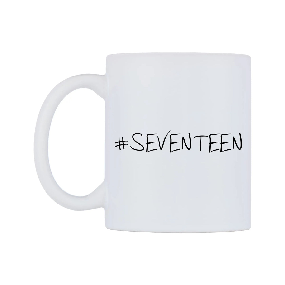 SEVENTEEN Mug — mug, right side, on a white background