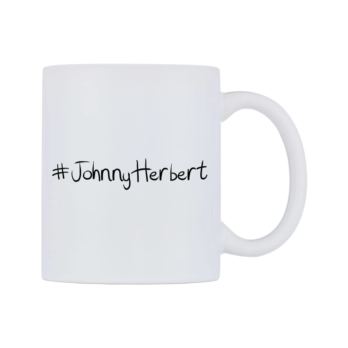 JohnnyHerbert Mug — mug, left side, on a white background