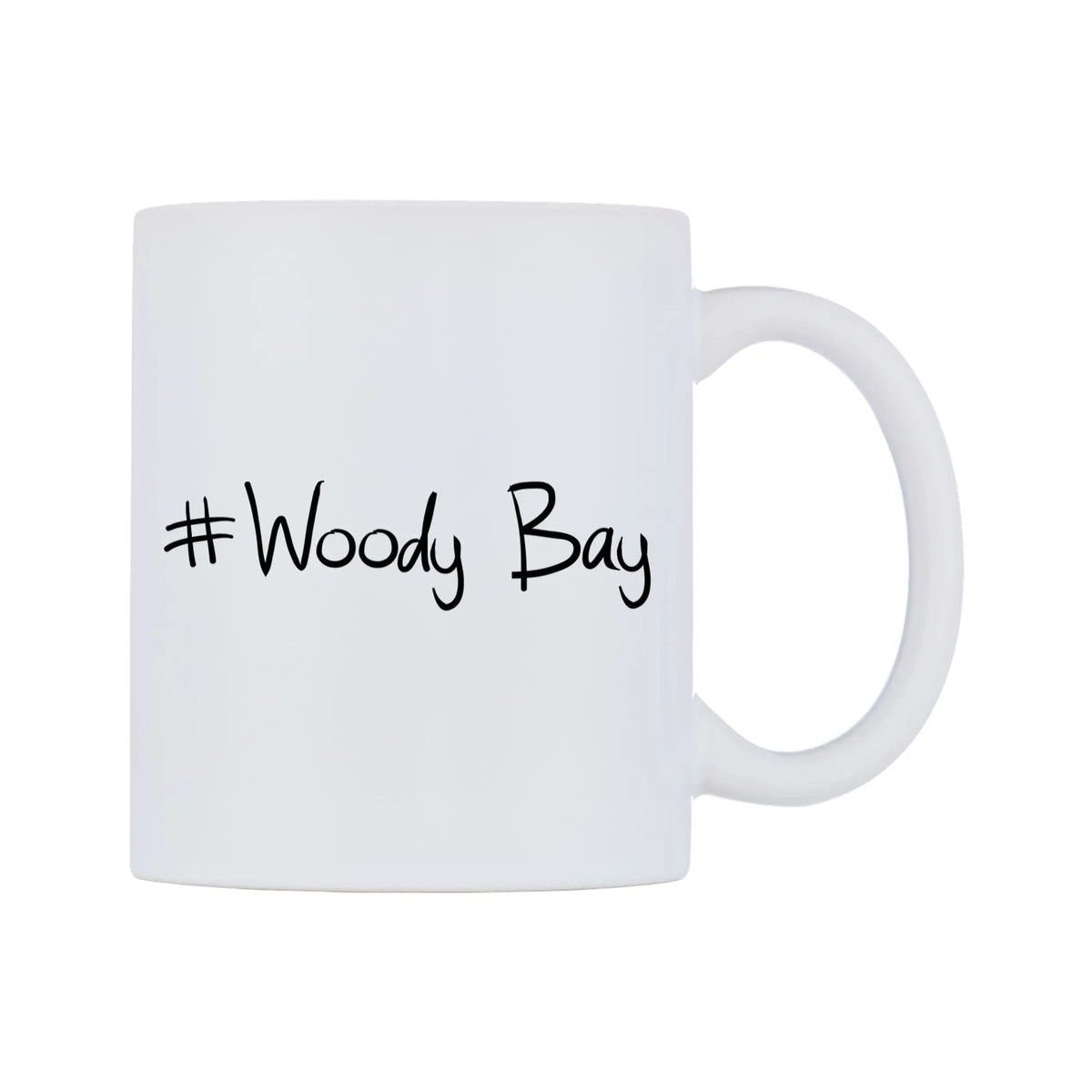 Woody Bay Mug — mug, left side, on a white background