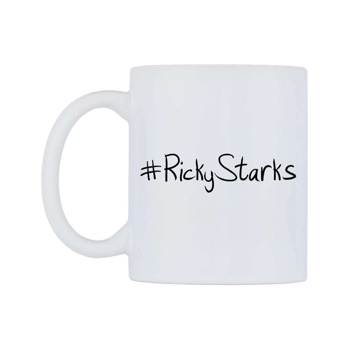 RickyStarks Mug — mug, right side, on a white background