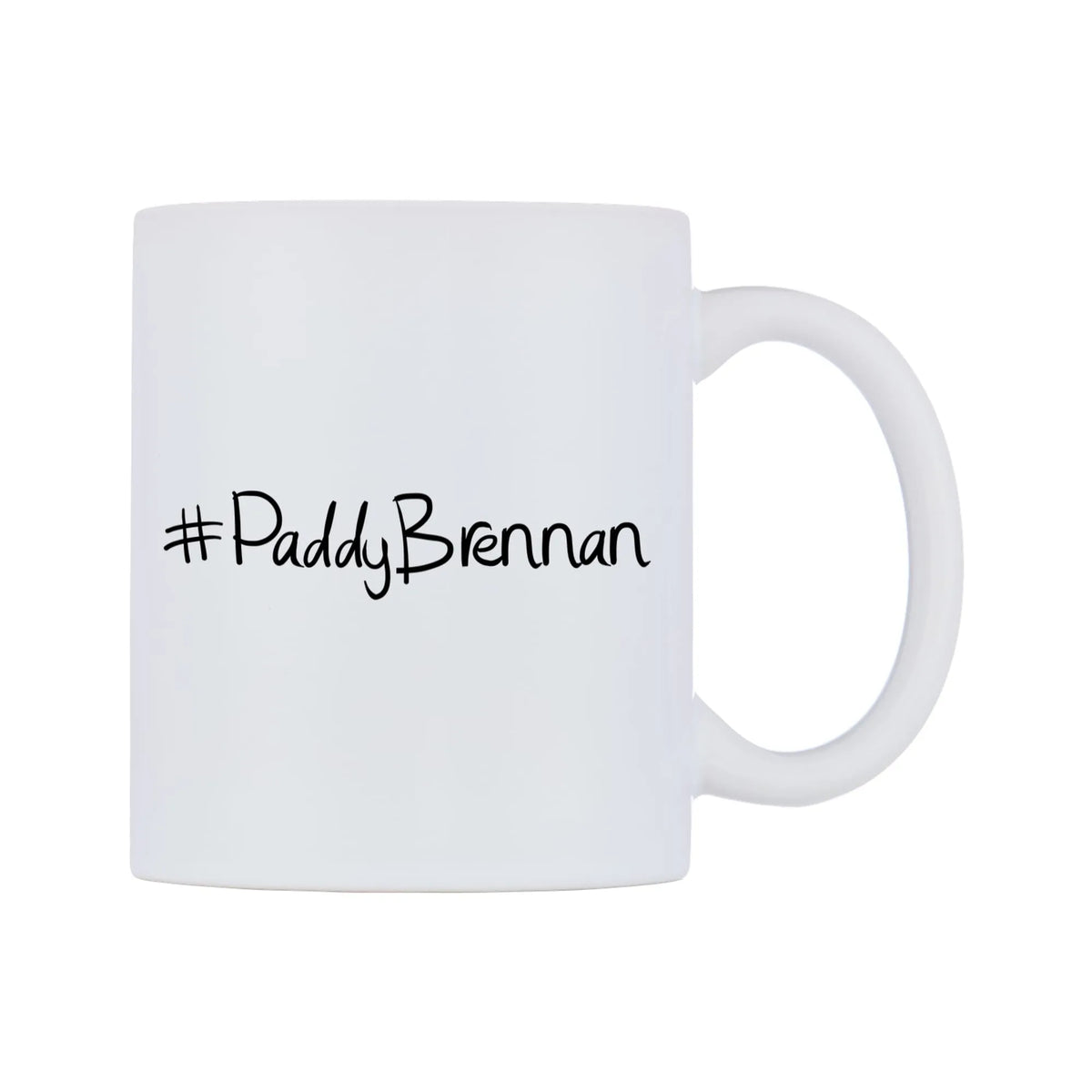 PaddyBrennan Mug — mug, left side, on a white background