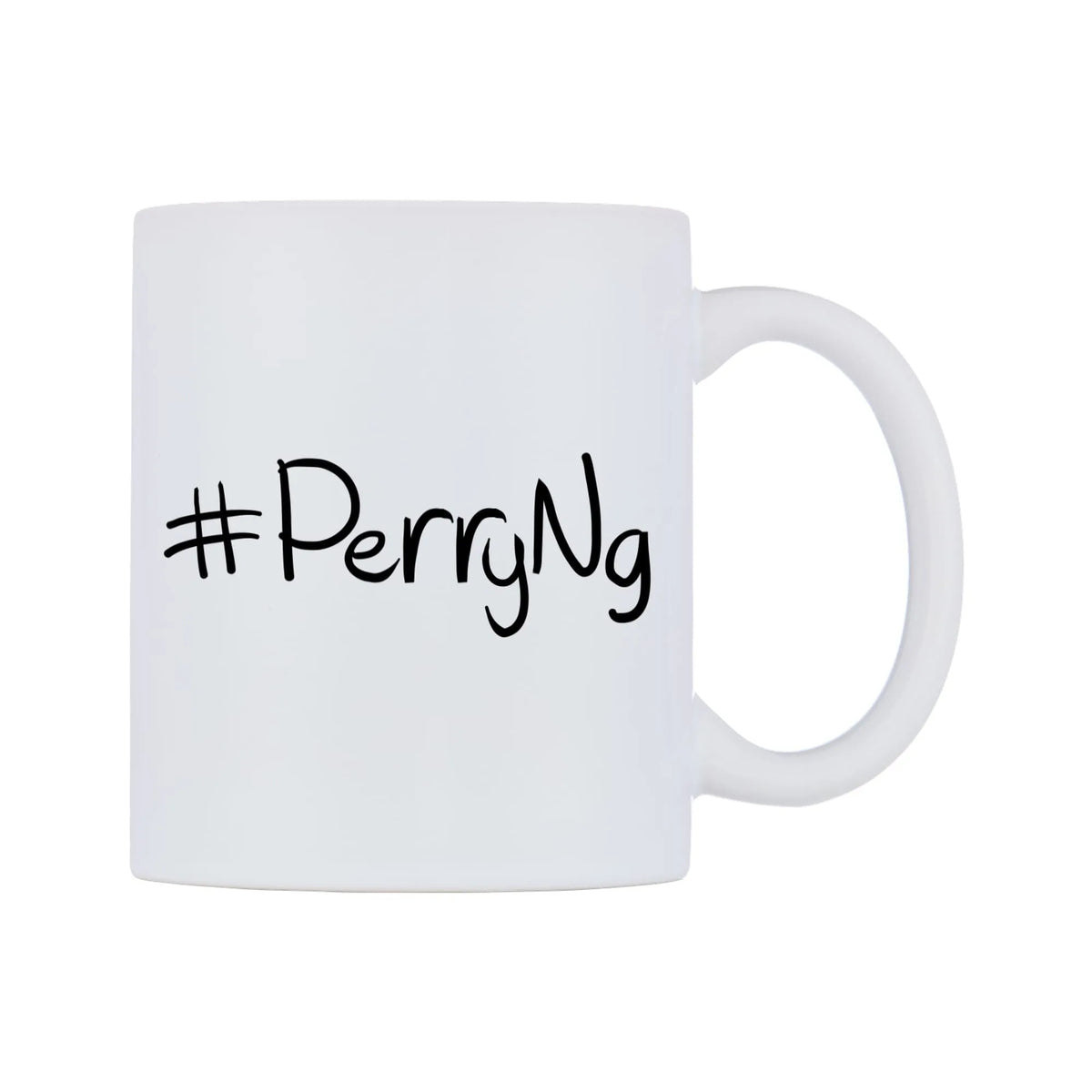 PerryNg Mug — mug, left side, on a white background
