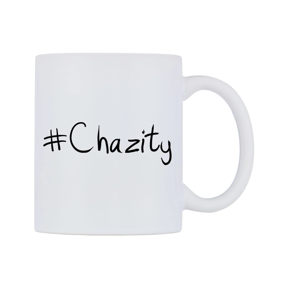 Chazity Mug — mug, left side, on a white background