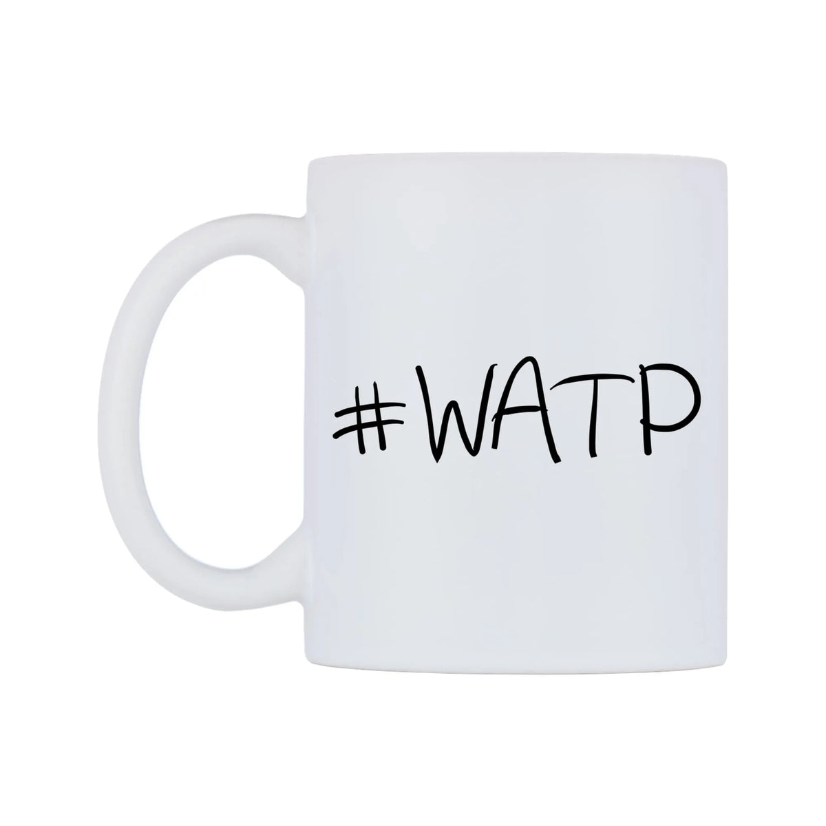 WATP Mug — mug, right side, on a white background
