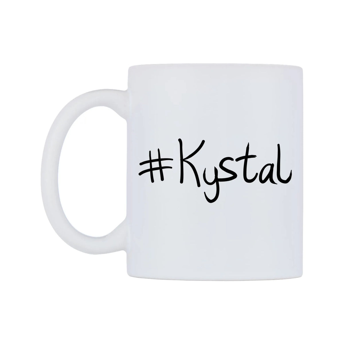 Kystal Mug — mug, right side, on a white background