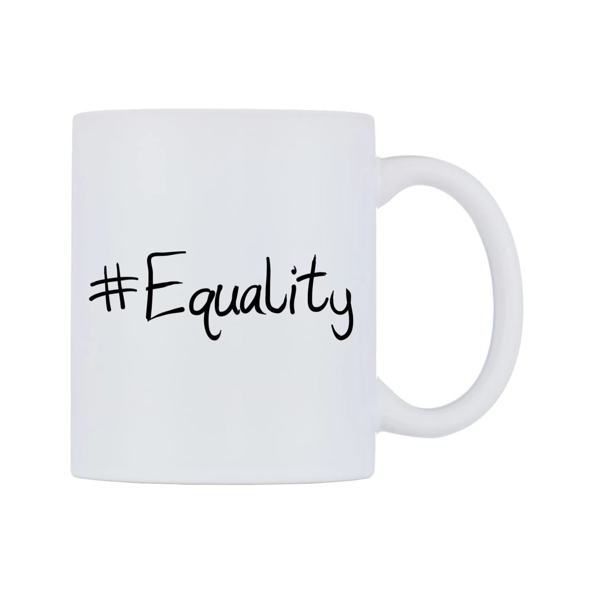 Equality Mug — mug, left side, on a white background