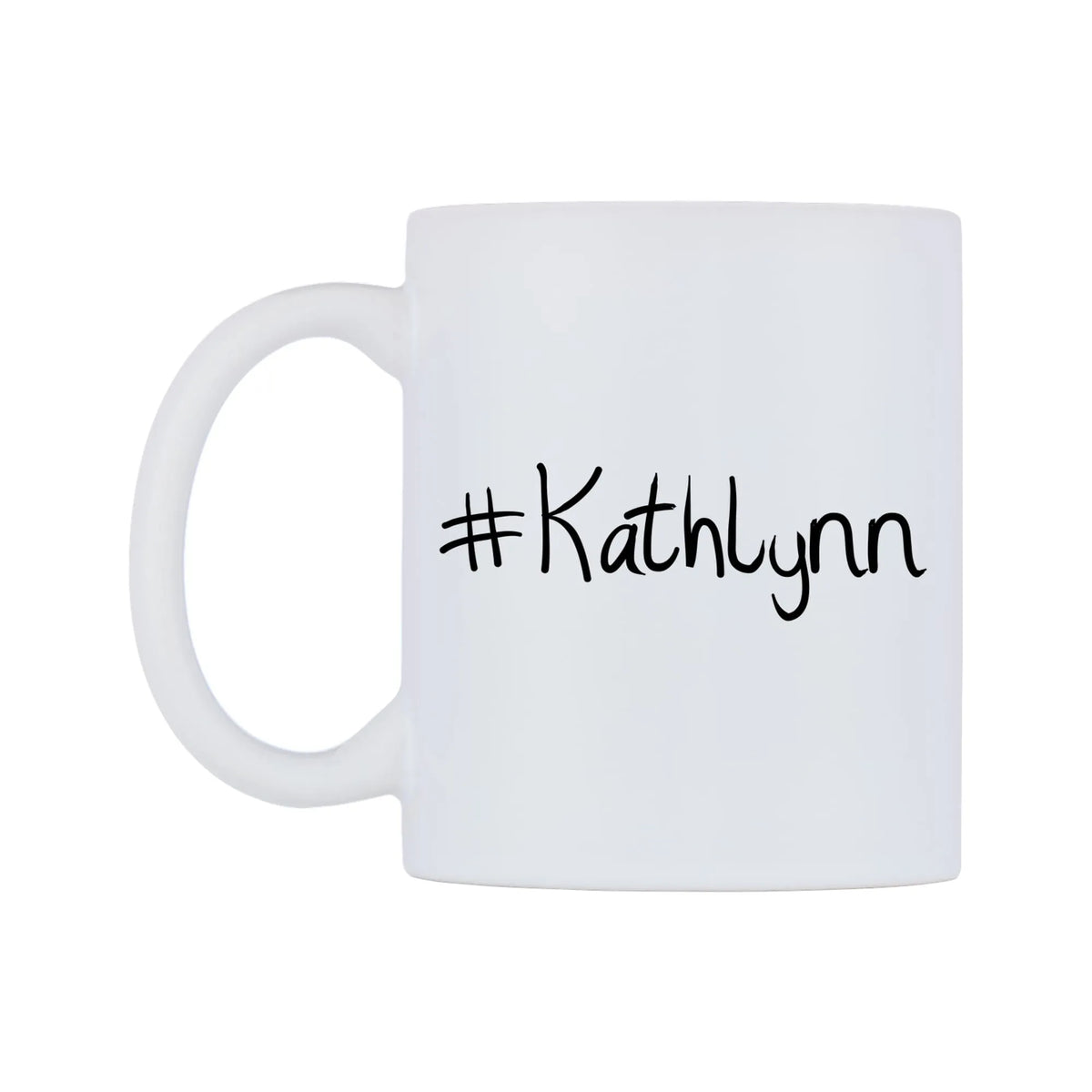 Kathlynn Mug — mug, right side, on a white background