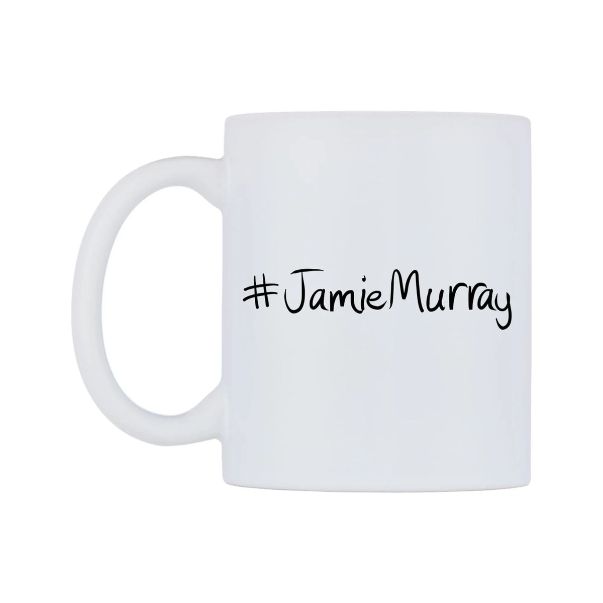 JamieMurray Mug — mug, right side, on a white background