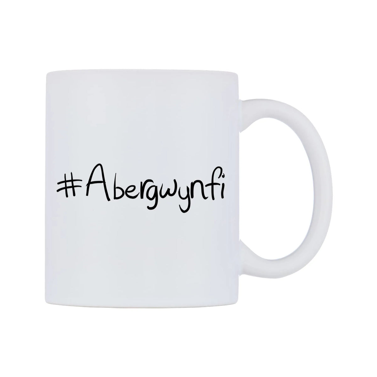 Abergwynfi Mug — mug, left side, on a white background